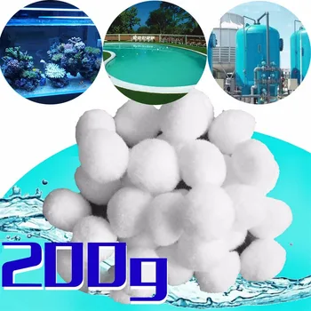 

Aquarium Filter Sand Quartz Sand Filterballs Sand Cleaning Filter Alternatively Swimming Pool Filter 200g