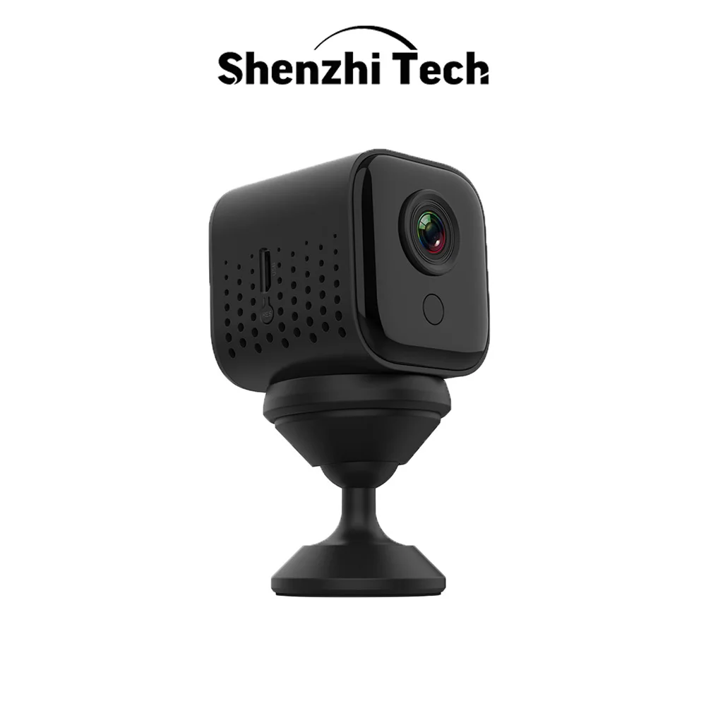 Мини WiFi камера 1080P IP портативная беспроводная безопасности встроенный микрофон с