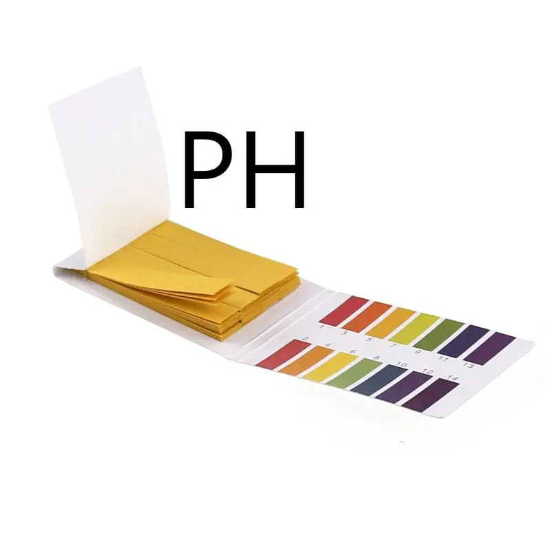 PH Test Strips 80Pcs/set Professional PH Indicator Test 1-14 PH Litmus Paper Water Cosmetics Soil Acidity Strips Card