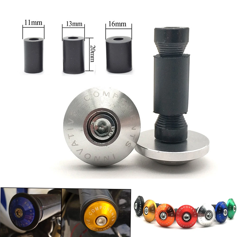 Универсальный мотоциклетный руль 1 пара рукоятка для руля Yamaha YBR 125 YZF R15 XT660 TMAX 500 530