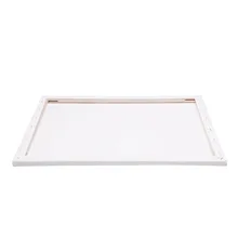 Белая пустая квадратная художница холст деревянная доска рамка для грунтованных масляные, акриловые краски