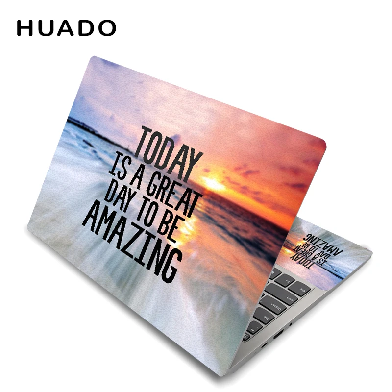 Motivational Words Laptop Skin Sticker 13.3" 15" 15.6" 17" PC Surface Decal Protection for Asus/HP/Acer/Lenovo