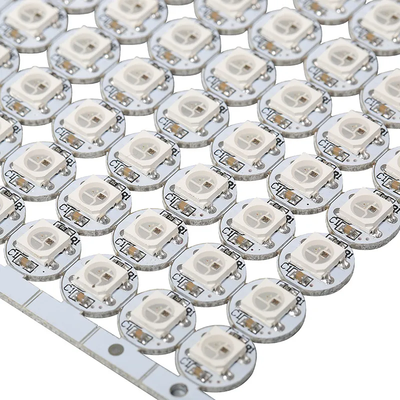 

DC5V WS2812 white/black 4-pin Board individually addressable RGB full color ws2812b led with heatsink (10mm*3mm)