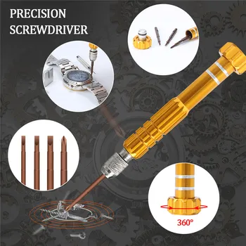 

Watch Repair Tools Kits Watches Battery Replacement Watch Band Link Remover Spring Bar Tool Kit with Storage Bag