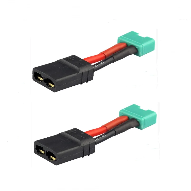 Adattatore Per Connettore A T Maschio/Femmina 2 Pezzi – Da Spina T A Tamiya – Cavo 14 AWG