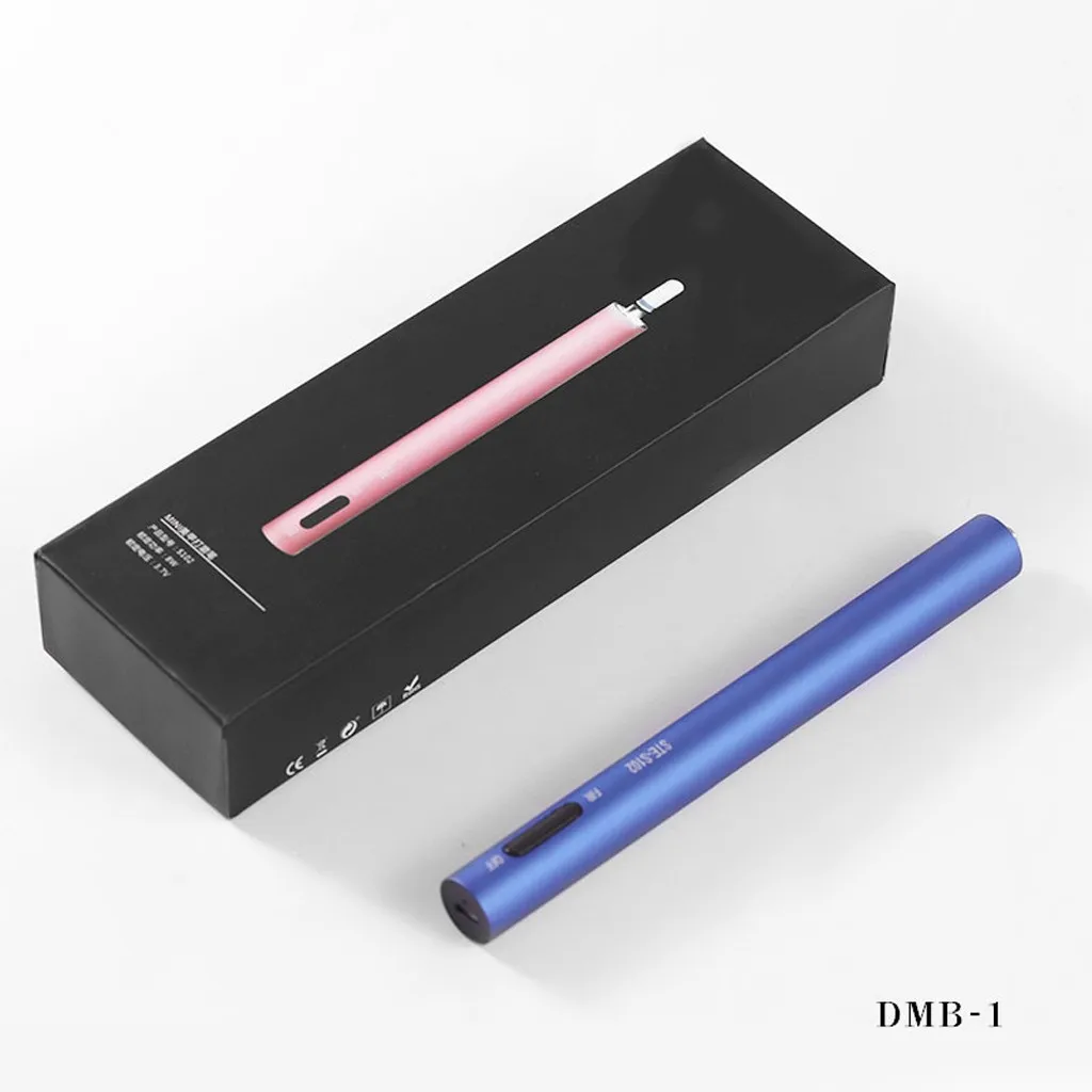 Синий New LED Light Mini USB Charging Electric Nail Drill Portable Ongles Materiel Professionnelle Nail Drill Machine Manicure#zb - Цвет: Синий