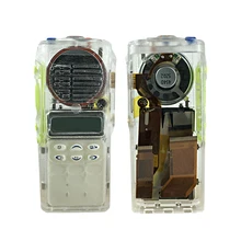 

Transparent Walkie-talkies Replacement Repair Housing Case Kit for Motorola HT1250 Limited-keypad Two Way Radio-VBLL