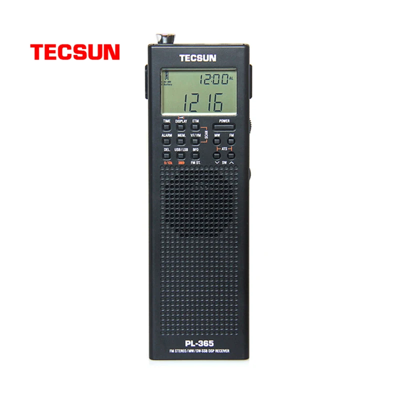 

Tecsun PL-365 portable digital Radio usb AM FM pocket radio full band digital demodulation DSP SSB receiving PL365 radio