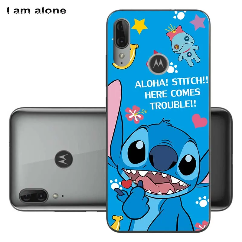 Чехлы для телефонов Motorola One Action/One Vision 6,3 дюйма мягкие сумки из ТПУ чехол для мобильного телефона с мультяшным принтом