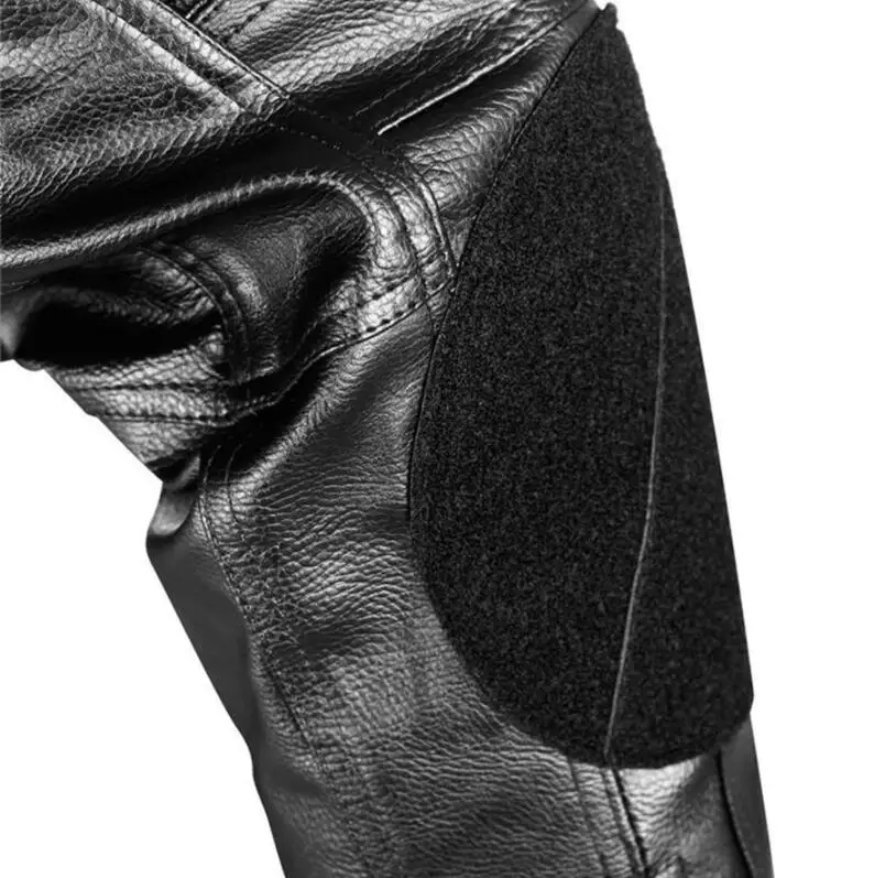 Топ DUHAN мотоцикл осень/зимние велосипедные штаны из искусственной кожи беговые штаны анти-прочные штаны мотоциклиста мужские водонепроницаемые ветрозащитные термо брюки