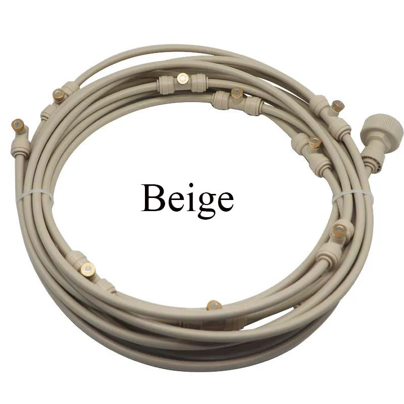 12V Water Spray Electric Diaphragm Pump Kit Portable Misting Automatic Water Pump 6-18M Misting Cooling System For Greenhouse