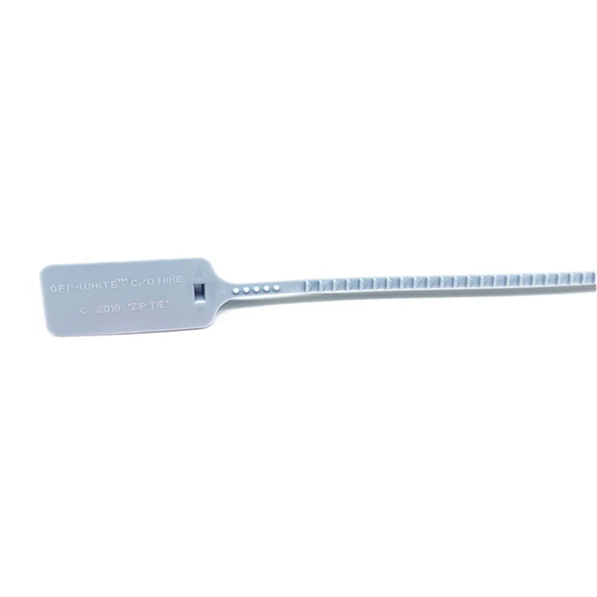 1 pc Blue zip tie Новые 4" /55"/6" печатные" шнурки ", белые шнурки на молнии с принтом" шнурки ", овальные шнурки для обуви для кроссовок - Цвет: 1 pc Blue zip tie