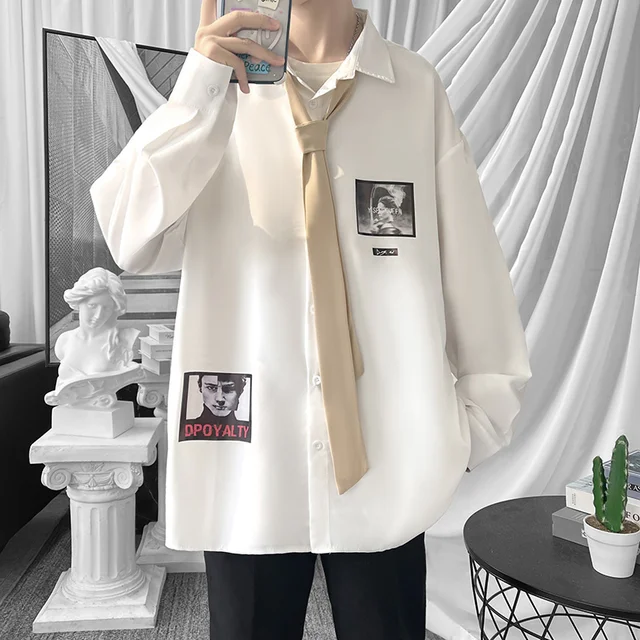 남성을 위한 세련되고 다재다능한 쿠바 스타일 셔츠