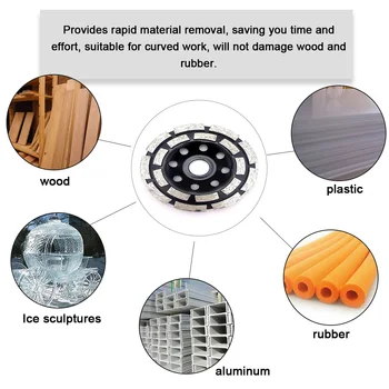 

Diamond-Impregnated Wheel Thicken Marble Beton Polished Piece Double Row Abrasive Wheel