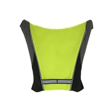 48 светодиодный велосипедный мешок/жилет для ночного бега с пультом дистанционного управления светоотражающий указатель поворота-водонепроницаемый, безопасный для Bic