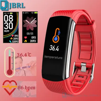 

Temperature Kids Smart Wristband Girls Boys Smart Band Children Bluetooth Fitness Bracelet Clock Student Android IOS Heart Rate