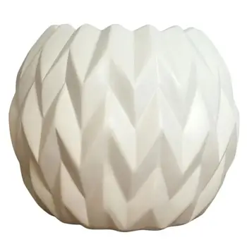

1pc Ceramic Flowerpot Fashion Creative Durable Mini Modern Flower Vase Storage Jar Plant Vase for Office Home Garden