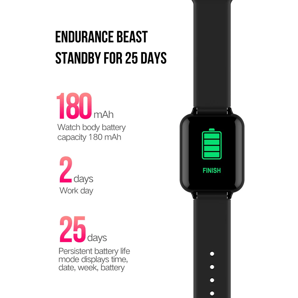 LEMDIOE b57 Смарт-часы для мужчин и женщин напоминание о звонках фитнес-трекер для Apple Watch Android IOS добавить Магнитный Миланский ремешок