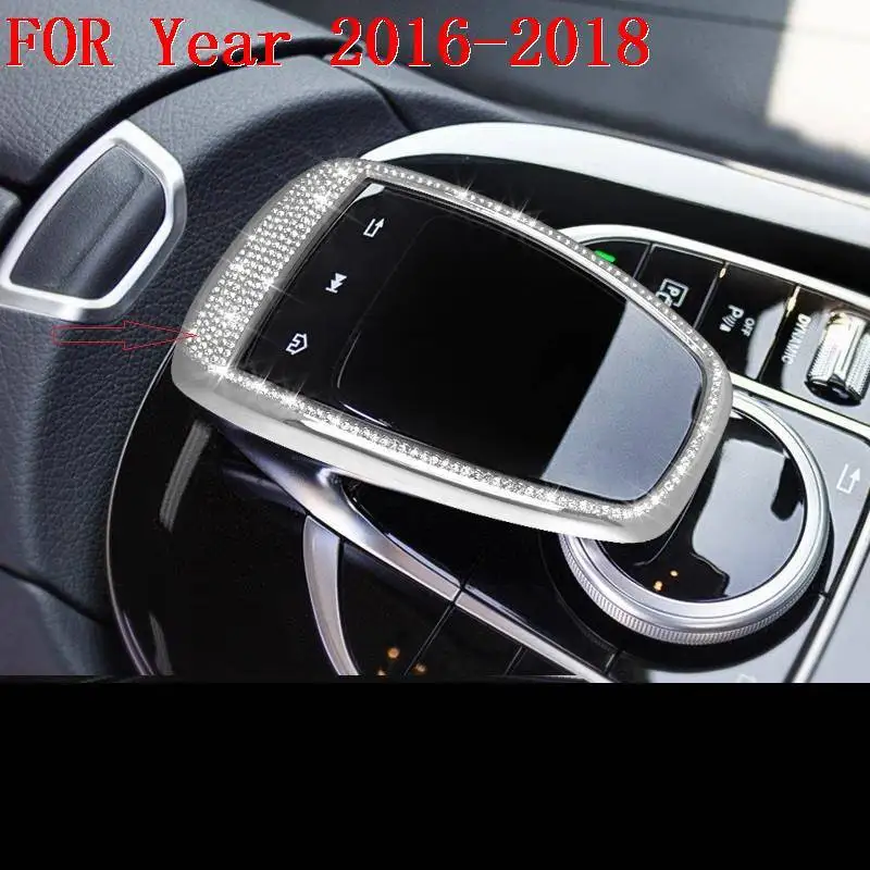 Интерьер Excent Декоративные Авто Automovil украшения защита яркими блестками автомобиля 16 17 18 19 для Mercedes Benz GLC класс