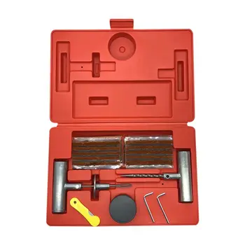 

Car Repair Tool Set T-type Repair Pin Tire Strip Vacuum Repair Box Tubeless Tire Puncture Repair Kit 2020