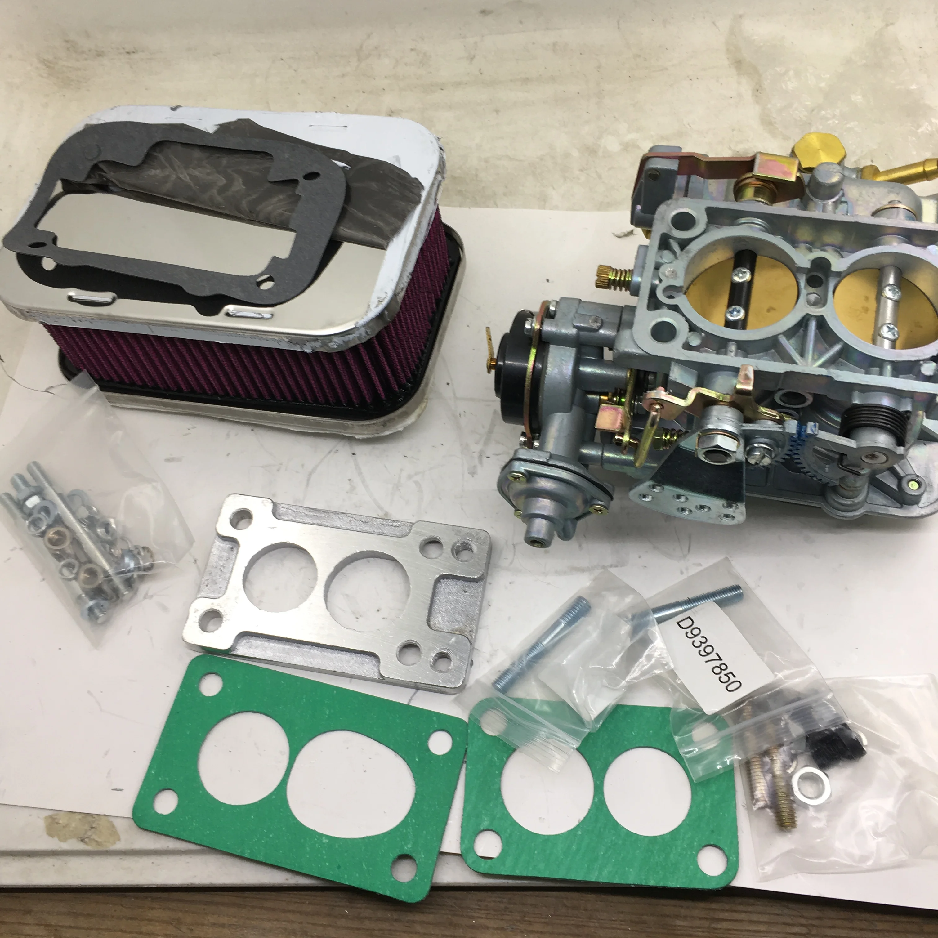 SherryBerg fajs 38dges 38x38 Карбюратор carb kit WEBER карбюратор воздушный фильтр адаптер пластина