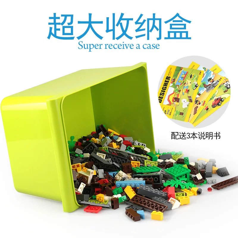 

Wange 8100 Parts Small Particles Creative Flexible with Storage Box Children Self-Loading Educational DIY Building Blocks Toy