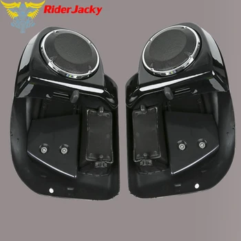 

For Harley Touring Trike Road King CVO Street Glide Special 2014-2019 6.5" Speakers Grills Motorcycle Lower Vented Leg Fairing