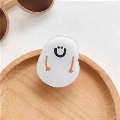 New Hot-selling Universal Cute Cartoon Foldable Mobile Phone Finger Ring Bracket Handle Extend Bracket Accessories For iPhone flexible phone holder Holders & Stands