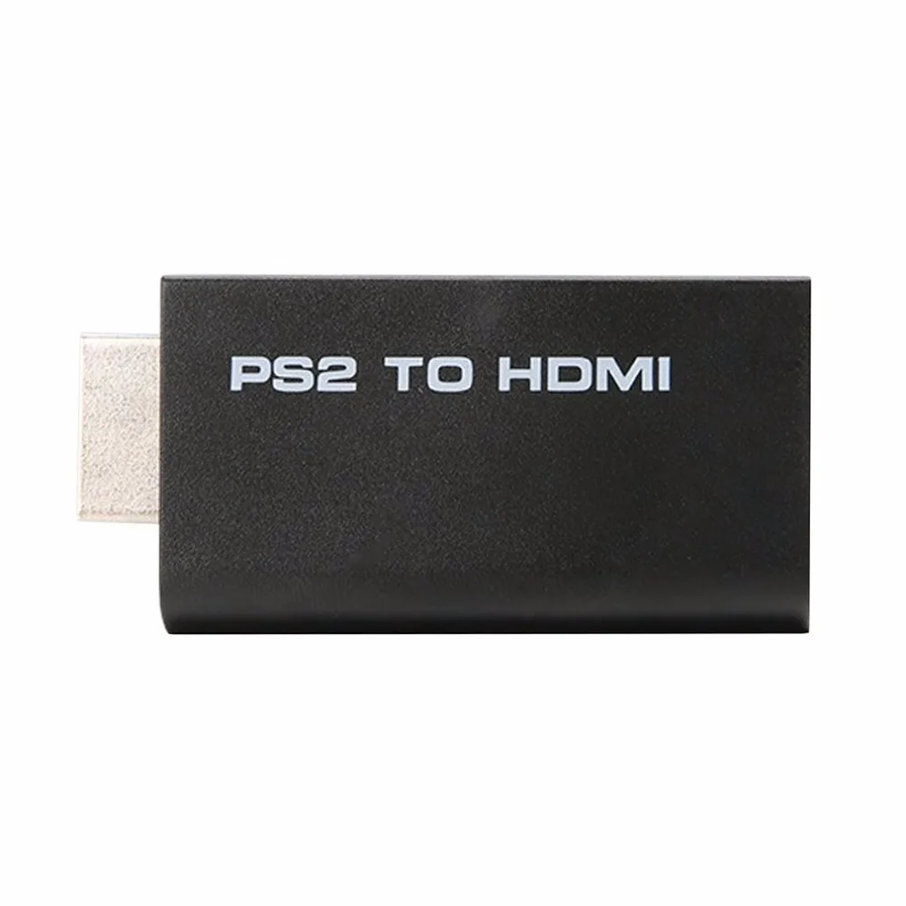Mini for PS2 to HDMI Video Converter Adapter with 3.5mm Audio Output for HDTV PC Support Plug And Play