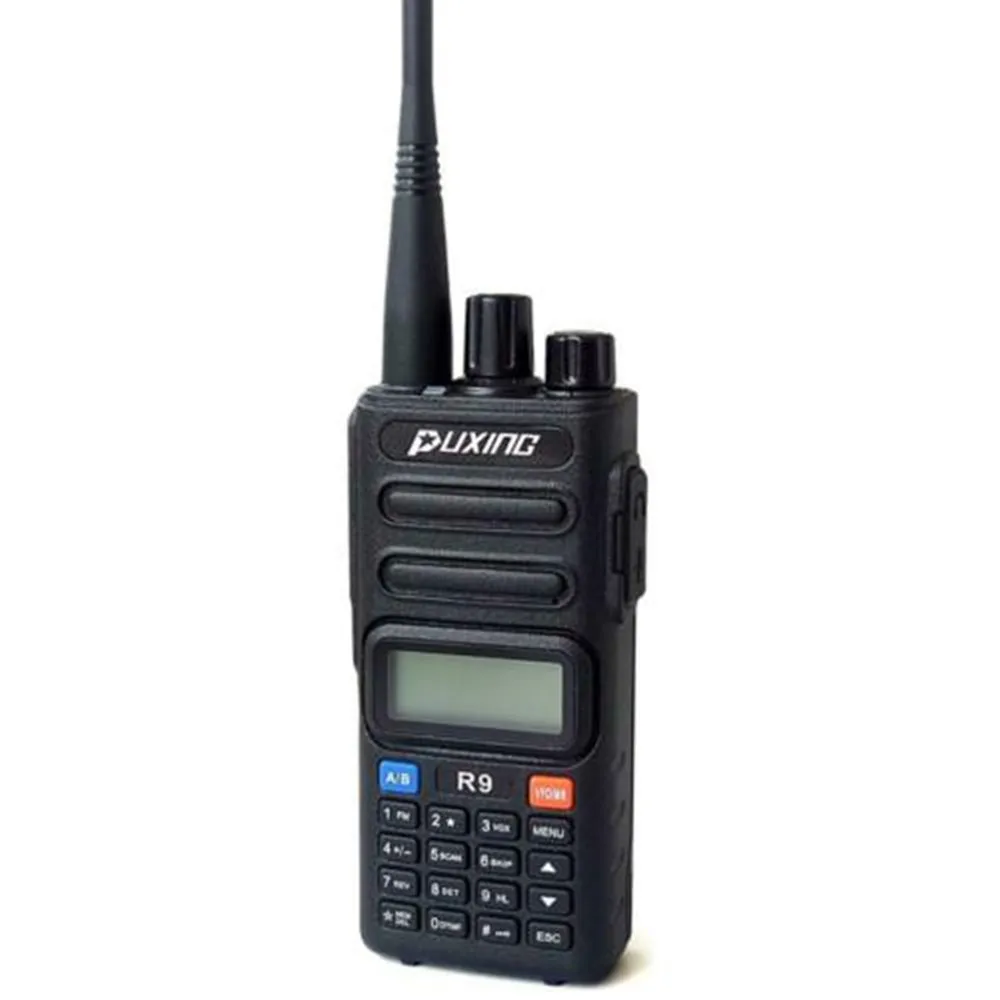

Puxing R9 AM FM 144/440/250/370Mhz Quad band walkie talkie radio air band transceiver PX-R9 ham radio