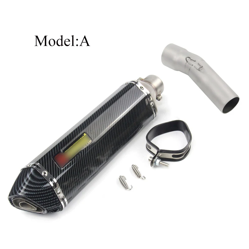 

Left Side Motorcycle Exhaust System Pipe Exhaust Muffler Mid Link Pipe For BMW F800R F800GT F800GS 2009-2012 2013 2014 2015 2016