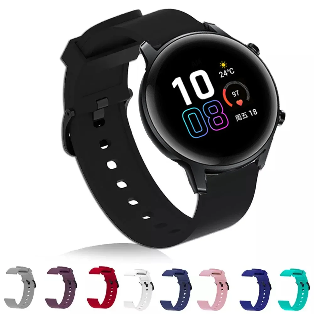 Ремешок силиконовый для Huawei Watch GT 2 Honor Magic 42 мм браслет часов 20 Huami Amazfit GTS GTR |