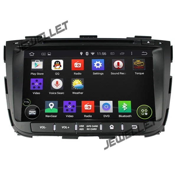 Clearance Quad core 1024*600 HD screen Android 9.0 DVD GPS radio Navigation for Kia Sorento 2013-2014 with 4G/wifi,DVR,V-20 disc,POP,1080P 2