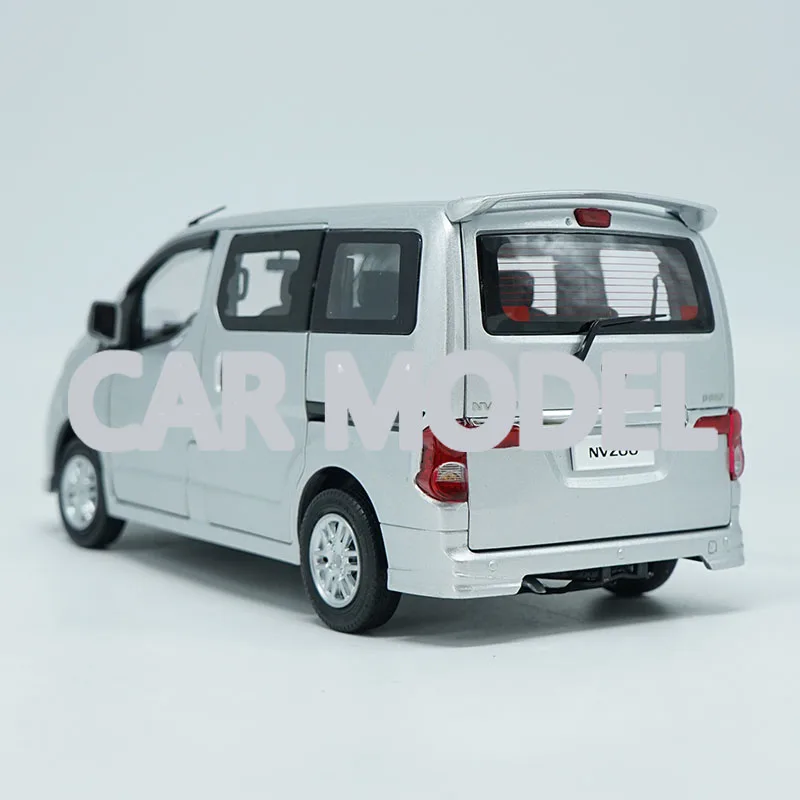 1:18 Масштаб сплава игрушечные машинки ZHENGZHOU RICHANG NV200 MPV модель автомобиля Детские игрушечные машинки оригинальные авторизованные детские игрушки