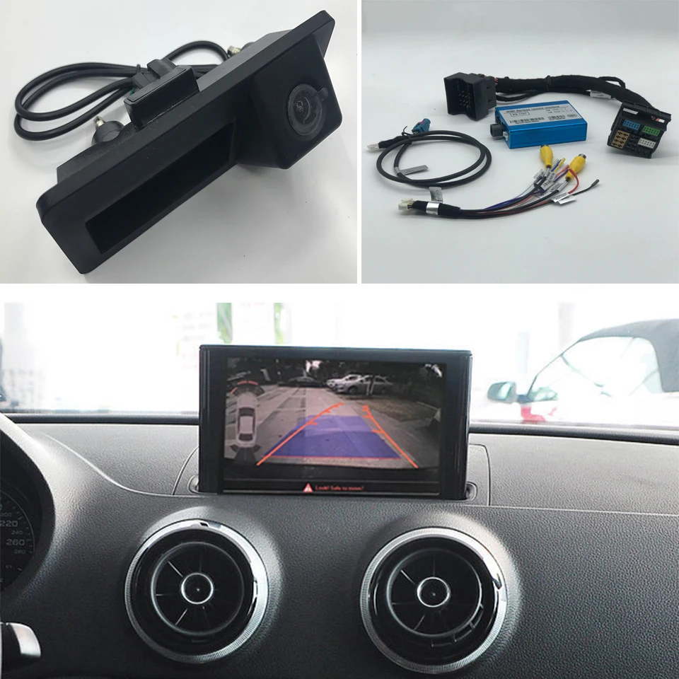 Car Rear Camera For Audi A3 8v Mib / Mib2 System Backup Camera