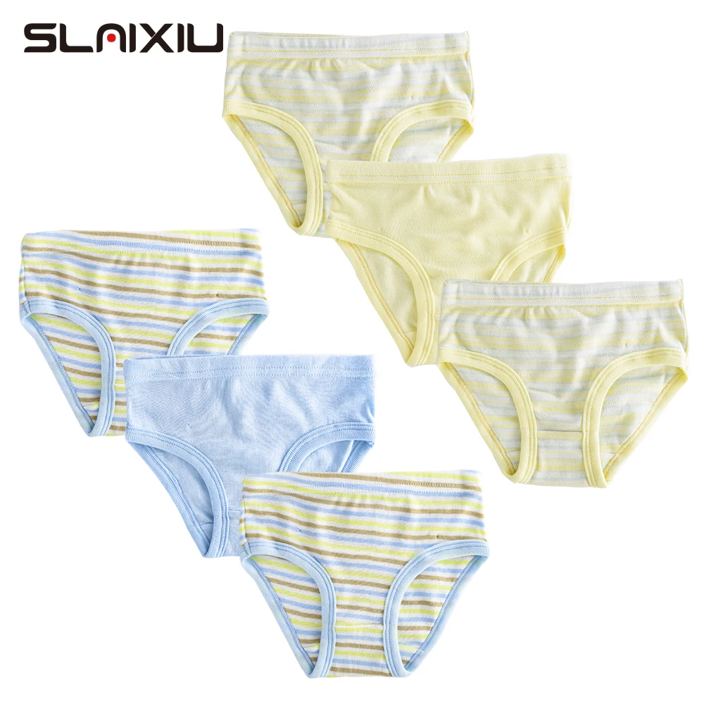 3/6/9 шт./партия хлопковые трусы для мальчиков и девочек на возраст 2 8 лет|Трусики| |