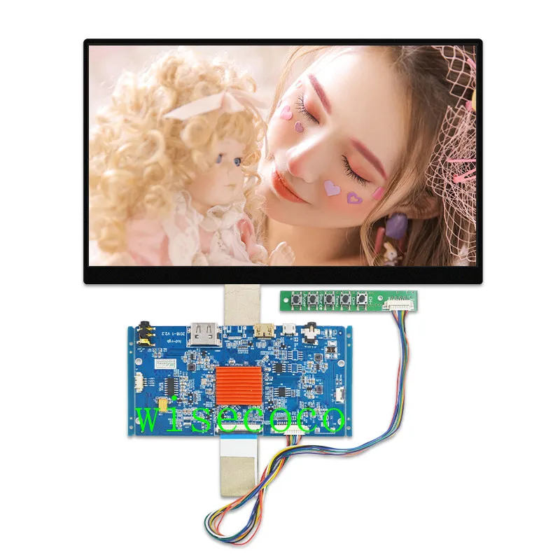 

10.1 inch 4K UHD TV101QUM-N00 display monitor 3840X2160 IPS LCD ultra-slim HDMI controller board Laptop Tablet replacement