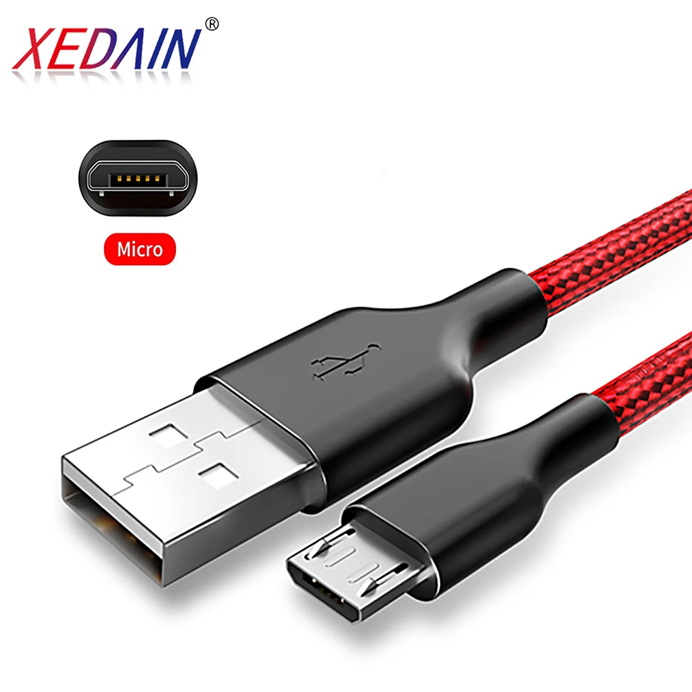 Micro USB кабель для Samsung Galxy S7 S6 зарядный Samsung/xiaomi/lenovo/huawei/HTC/Meizu Android мобильный телефон