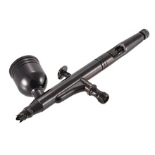 Профессиональный набор аэрогравитационных кистей с двойным действием, высокоточная насадка 0,5 мм/игла для распыления краски, Аэрограф для модели