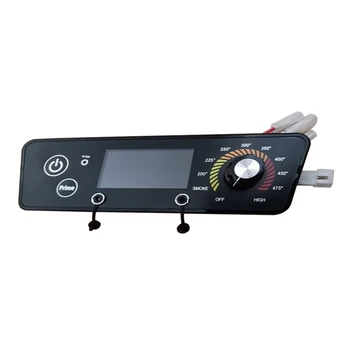 

Accurate Thermostat Controller Board Digital LCD Display RTD Adjustable Temperature Pellet Grills Stainless Steel Dual Interface