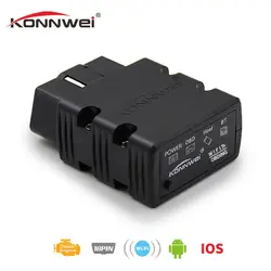 Новый KONNWEI ELM327 wifi V1.5 PIC25K80 KW902 Автосканер ELM 327 wifi Поддержка IOS для телефона и Android PC EML327 полный протокол