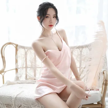 

Sexy Mini Dress Night Club Wear Deep V Backless Sexy Dress Women Party Elegant Girl Summer Spaghetti Strap Straight Dress