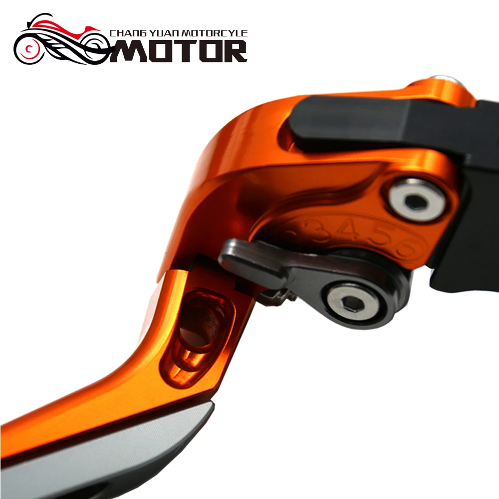 CNC aluminio motocicleta palanca para KTM Duque 125 de 200, 390 duke- de plegable ajustable alargamiento de embrague de freno palancas
