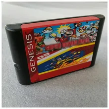 Supermaribros. И Танчики-16 бит игровой Картридж для SEGA бытие MegaDrive для PAL и NTSC