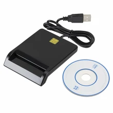 Lecteur de cartes SIM intelligent Multi USB 2.0, pour cartes bancaires IC/ID EMV SD TF MMC, graveur de cartes USB CCID ISO 7816, pour Windows 7 8 10 OS Linux