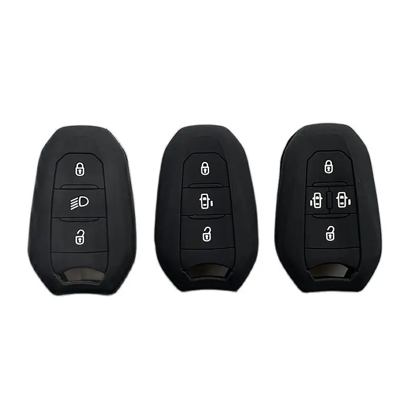 Silikon Auto Schlüssel Abdeckung Fall shell für Peugeot 2008 3008 5008 Neue 208 Reisenden Experte für Citroen Spacetourer Jumpy Versand schlüssel