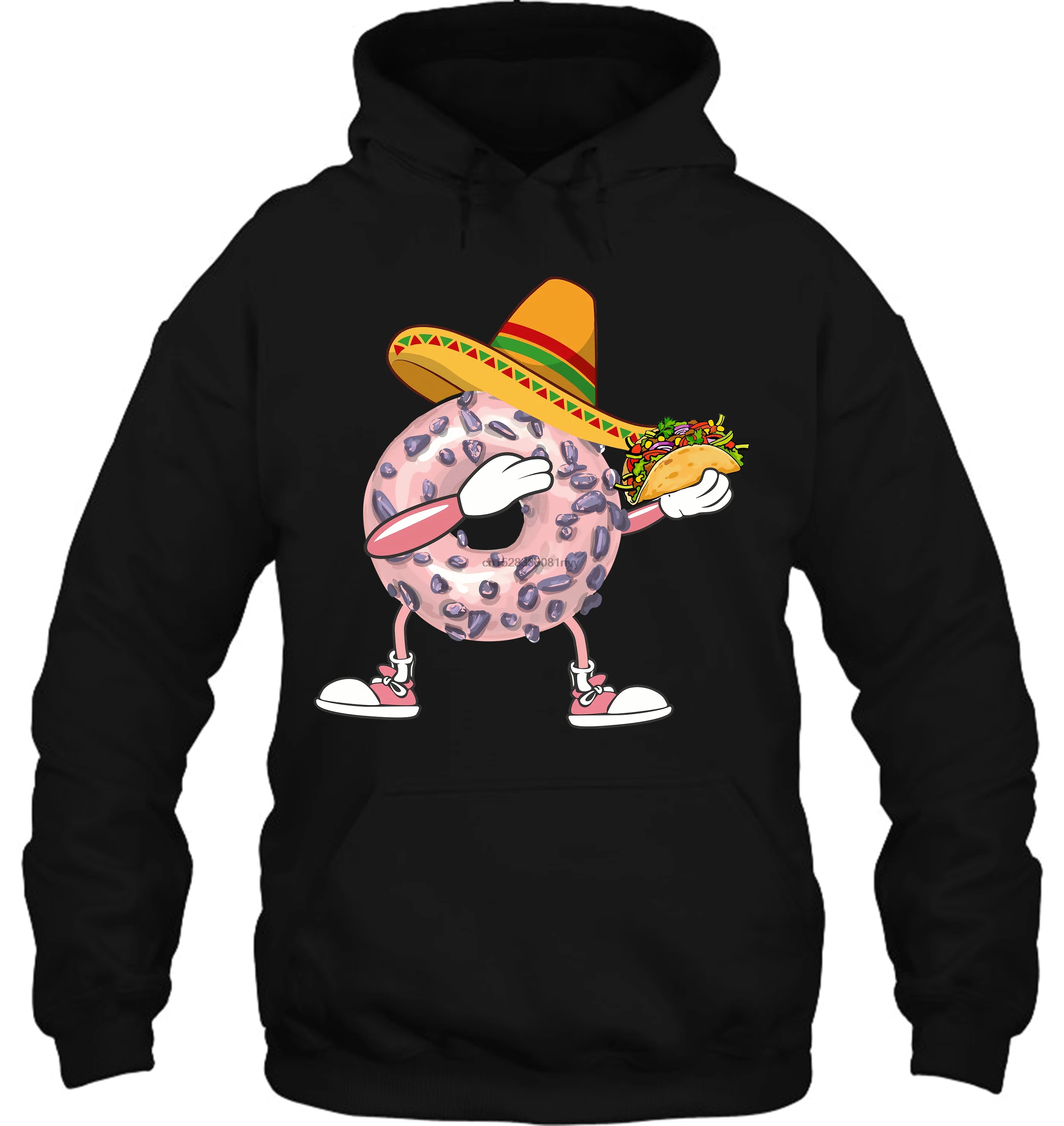 Мужская толстовка пончик Taco рубашка Cinco De Mayo Мексиканская фиеста вечерние женская уличная одежда