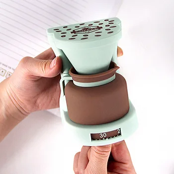 

Coffee Timer-Kitchen Mechanical Alarm Clock Countdown Gadgets Stopwatch Egg Cooking Shower Study Sports Timer Tea Decoracion