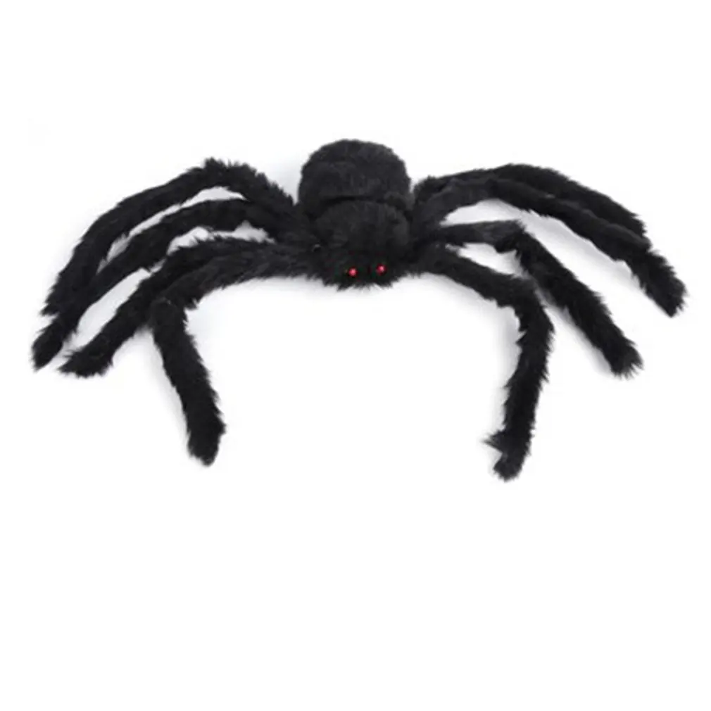 Креативный Хэллоуин реквизит имитация ненастоящий паук для дома с привидениями декоративные поставки страшные плюшевые пауки хитрые игрушки