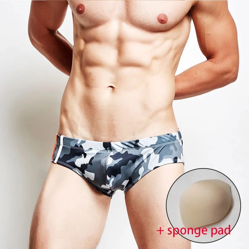 Summer Shorts Men With Pad Swimsuit Gay Swimwear Men Underpants Men's Swimming Trunks Pool Swimming Shorts For Short Homme swim trunks